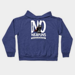 NO-WEAPONS soldier with sword Classic Kids Hoodie